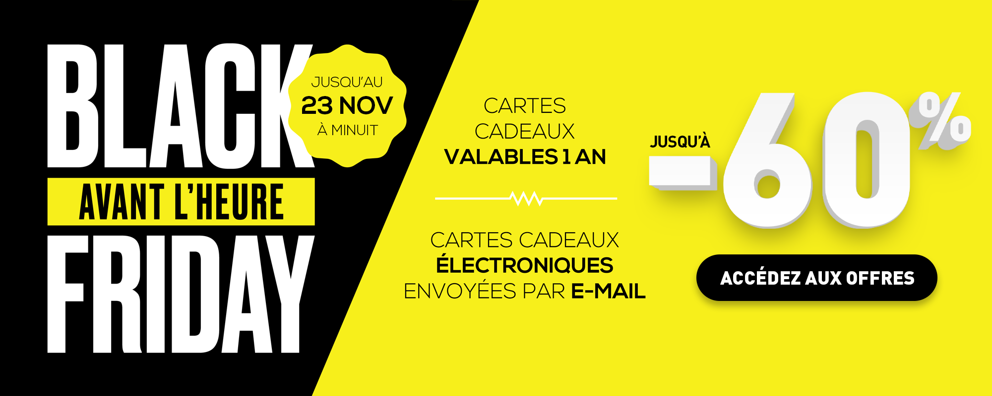 Black Friday Avant Heure